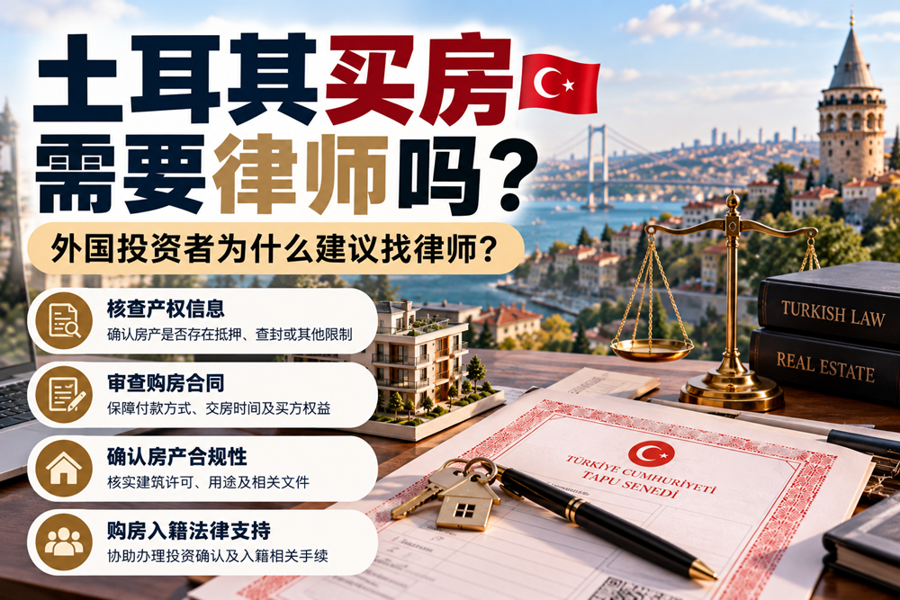 土耳其买房需要律师吗？外国投资者为什么建议找律师？