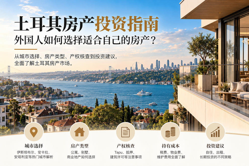 土耳其房产投资指南：外国人买房如何选择合适的房产？