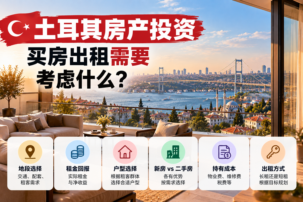 土耳其房产投资：买房出租需要考虑什么？2026投资指南